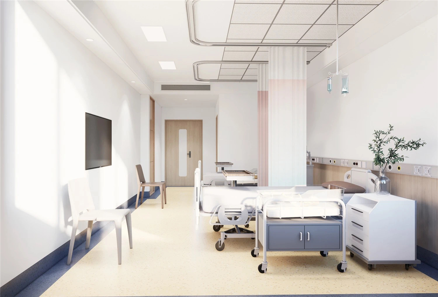 【醫(yī)院案例】婦產醫(yī)院這樣設計，簡而不失其華！(圖5)