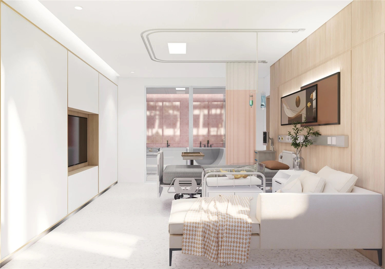 【醫(yī)院案例】婦產醫(yī)院這樣設計，簡而不失其華！(圖6)