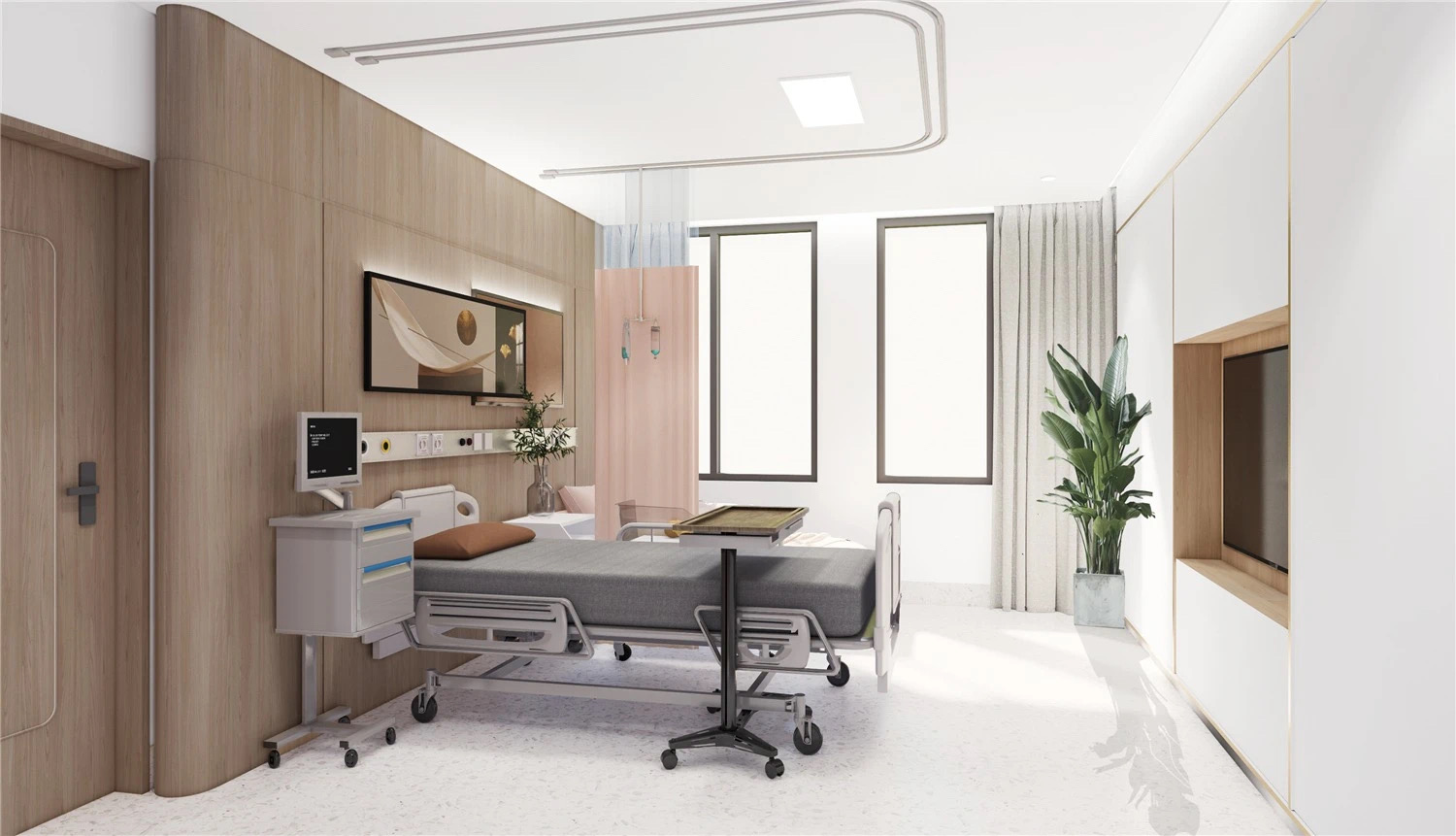【醫(yī)院案例】婦產醫(yī)院這樣設計，簡而不失其華！(圖8)