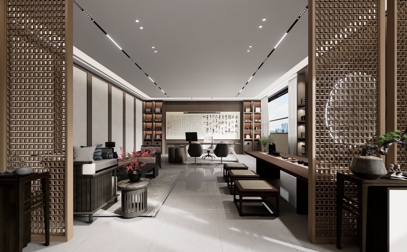 【設計案例】普照國康醫(yī)藥辦公室項目概念設計——以空間敘事，筑品牌基因(圖38)